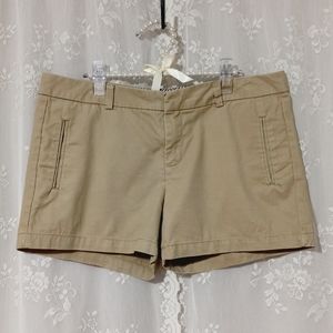JCP - Women's Flat Front Khaki Chino Shorts